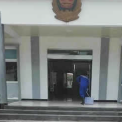 四川省广元市剑阁武警中队地面防滑处理