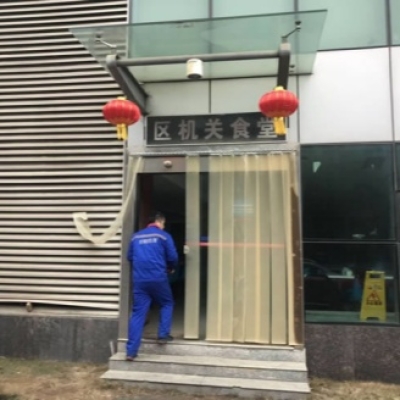 江西南昌青云谱区政府食堂地面防滑施工